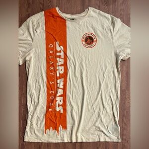 Star Wars Galaxy's Edge 100% Cotton Black Spire Outpost TShirt *Exc. Cond.* Med